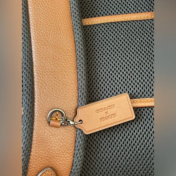 ‼️last one‼️NWT！Coach X Peanuts Sprint Backpack In Signature With Patches（CBI44） - Picture 7 of 13